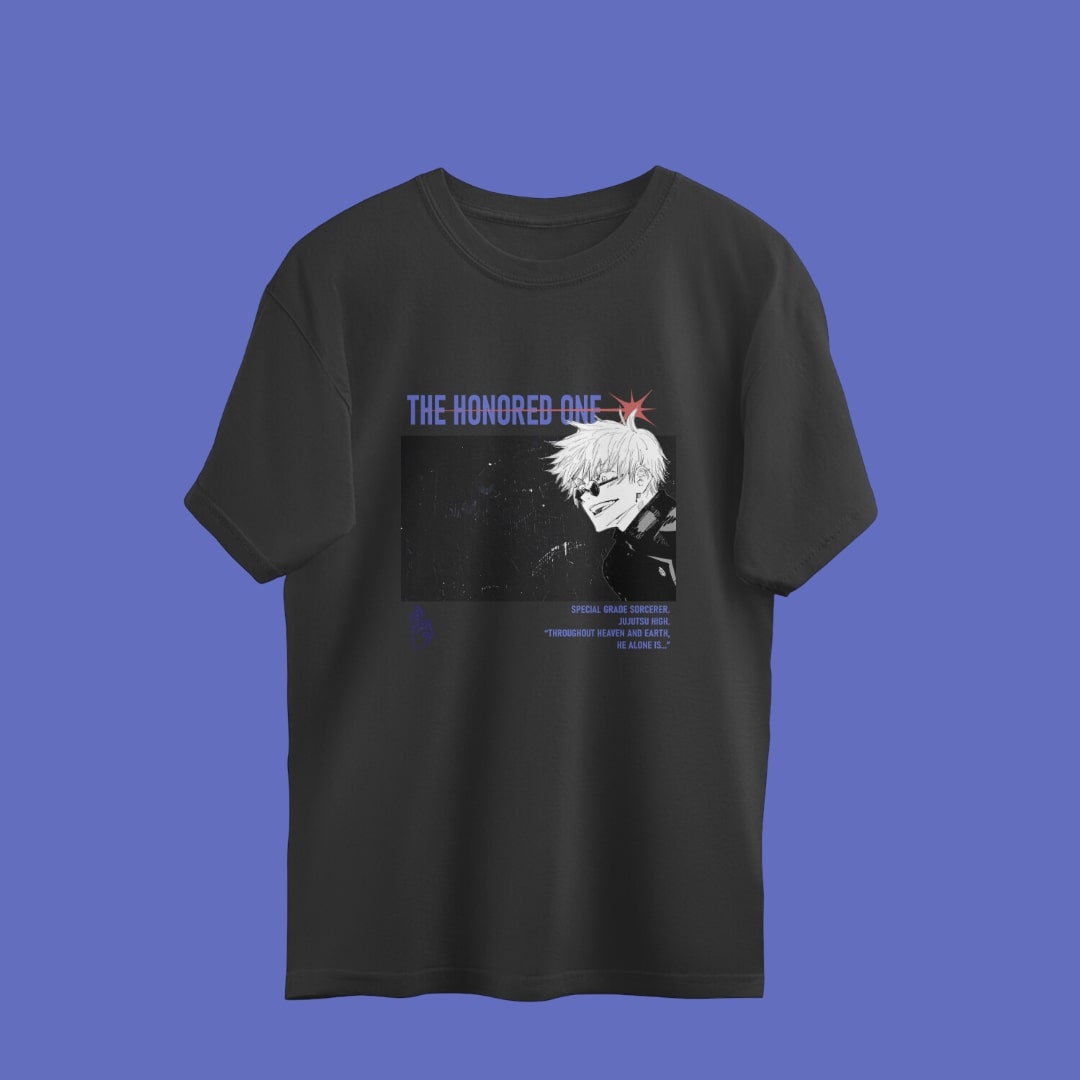 The Honored One Tee Black